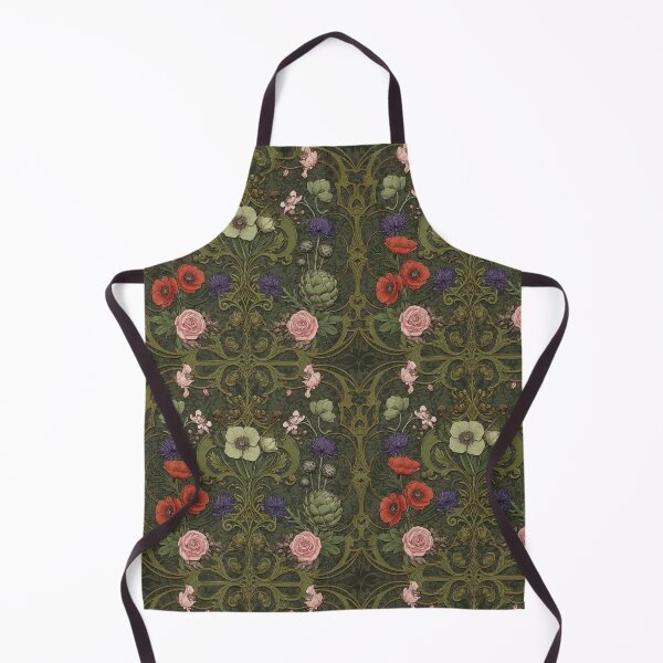 Item preview, Dark and Moody  Art Nouveau Poppies  designed and sold by Tamas Das.
