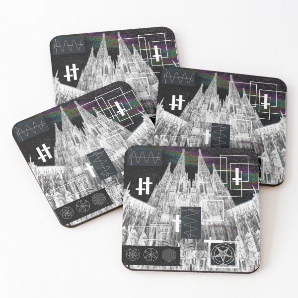 Item preview, Occult Cathedral Sacred Geometry Illustration designed and sold by JashJhaveri.
