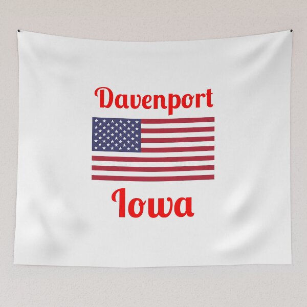 Item preview, Davenport Iowa - Stylish Prints, designed and sold by Fleetwood1994.