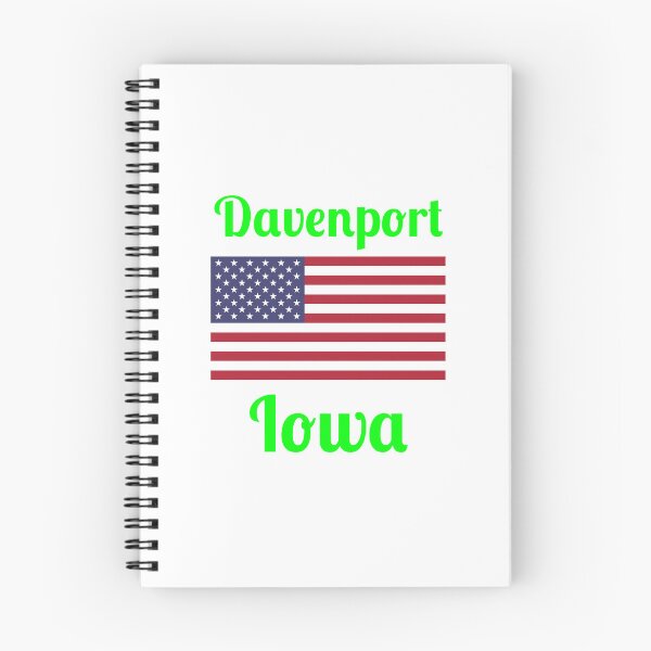 Item preview, Davenport Iowa - Stylish Prints, designed and sold by Fleetwood1994.