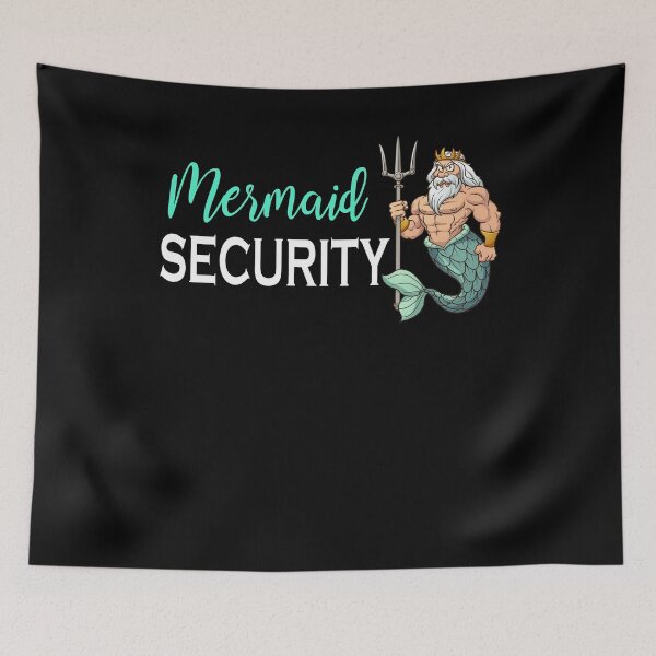 Item preview, Mermaid Security 33 designed and sold by Kimberley King Art  King Art.