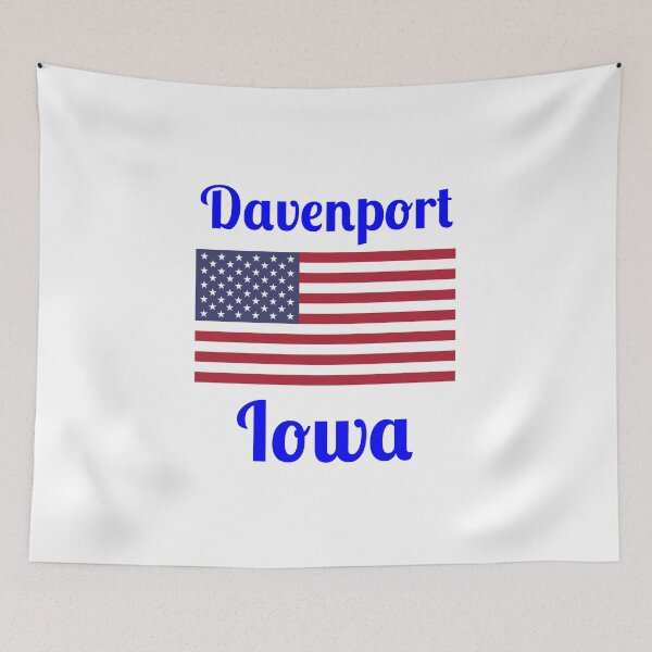 Item preview, Davenport Iowa - Stylish Prints, designed and sold by Fleetwood1994.