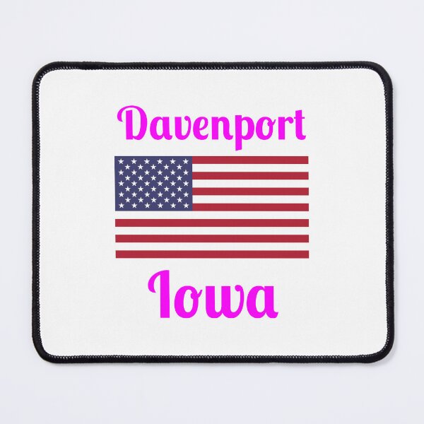 Item preview, Davenport Iowa - Stylish Prints, designed and sold by Fleetwood1994.