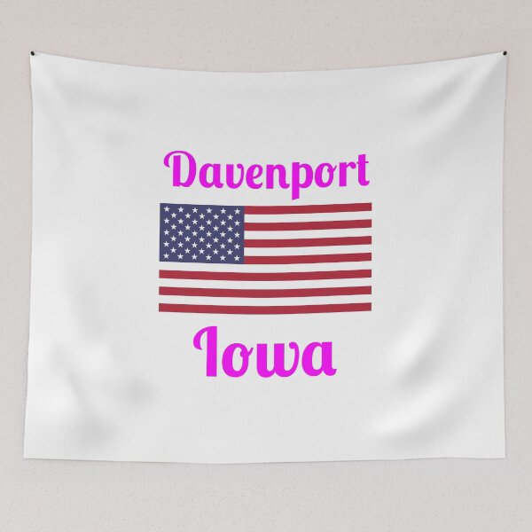 Item preview, Davenport Iowa - Stylish Prints, designed and sold by Fleetwood1994.