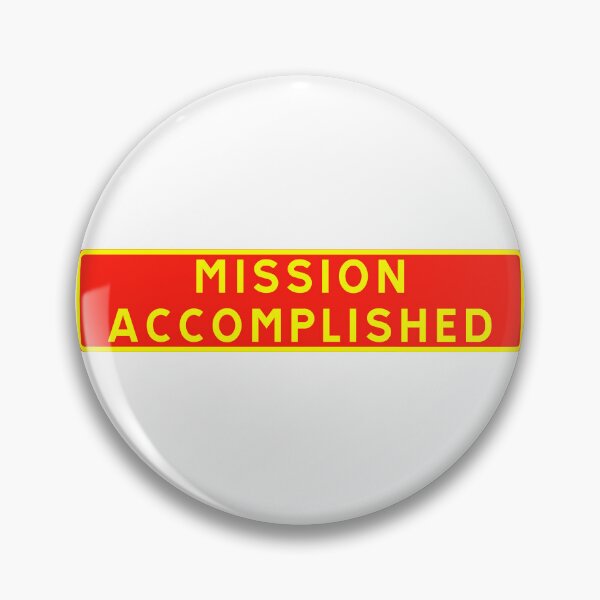 Item preview, Mission accomplished designed and sold by ALF2023.