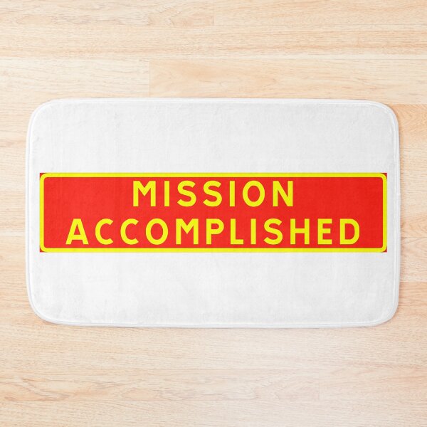 Item preview, Mission accomplished designed and sold by ALF2023.