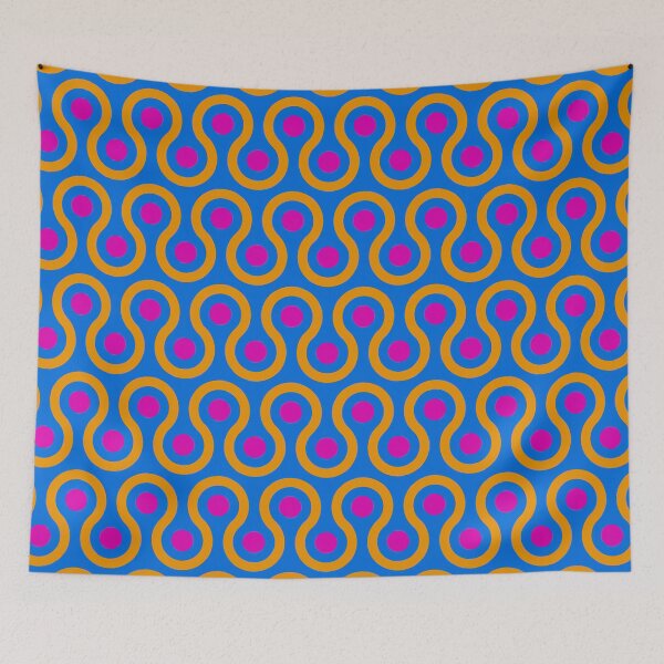 Item preview, Geometric Pattern: Looped Circles: Pop designed and sold by Red Wolf.
