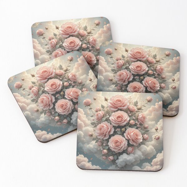 Item preview, Rose bouquet and clouds designed and sold by colorsofcherry.