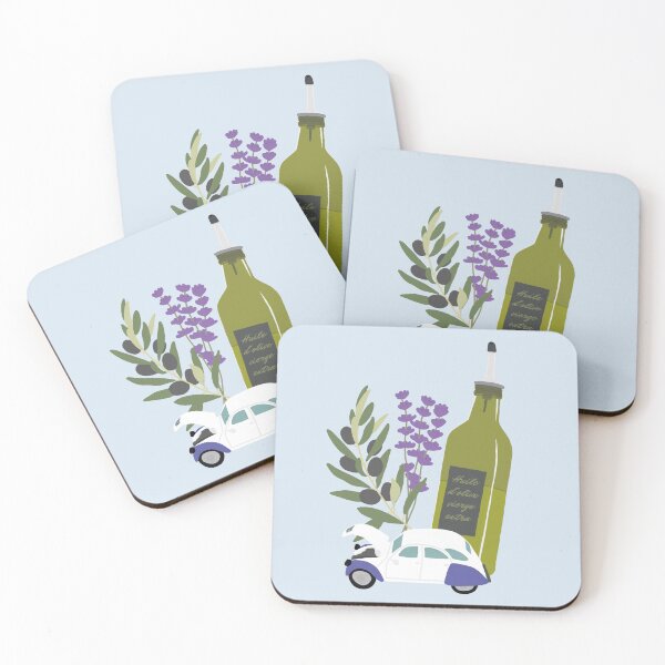 Item preview, France Provence with olive oil, lavender and vintage olive tree designed and sold by petiteToulon.