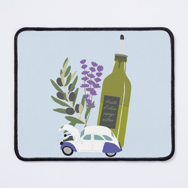 Item preview, France Provence with olive oil, lavender and vintage olive tree designed and sold by petiteToulon.
