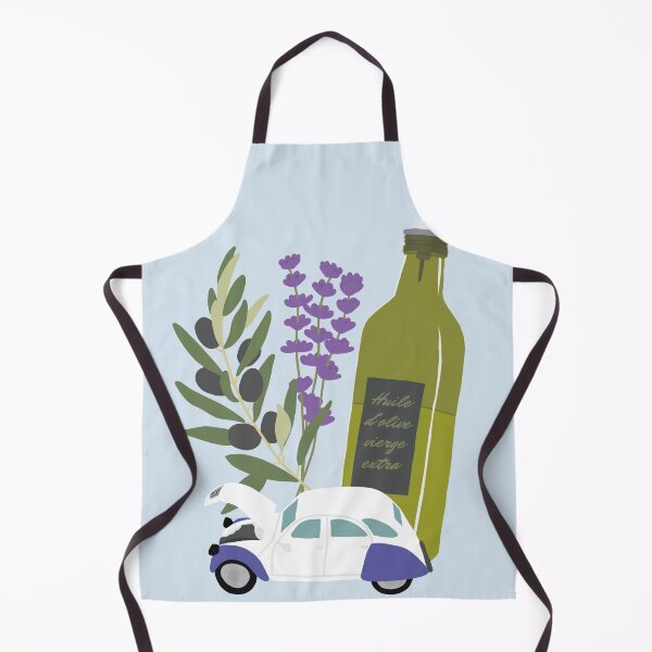 Item preview, France Provence with olive oil, lavender and vintage olive tree designed and sold by petiteToulon.