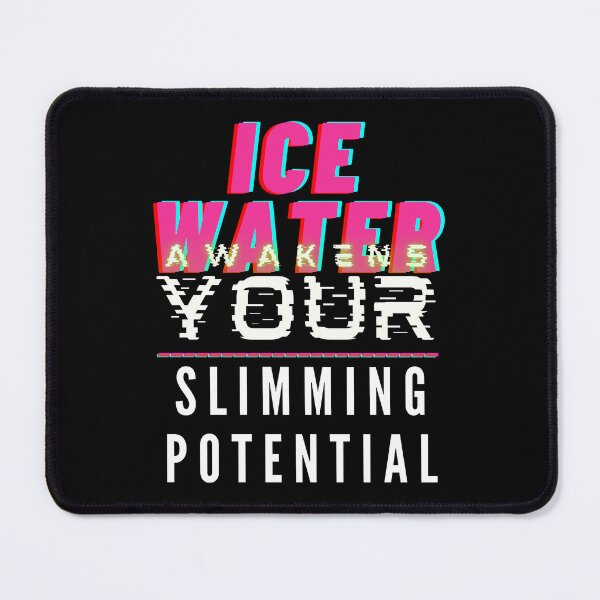 Item preview, Ice Water Sparks Metabolism With Pink And Blue Energy designed and sold by SplashTastic.