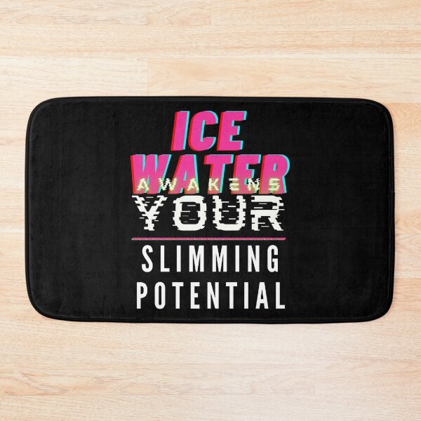 Item preview, Ice Water Sparks Metabolism With Pink And Blue Energy designed and sold by SplashTastic.