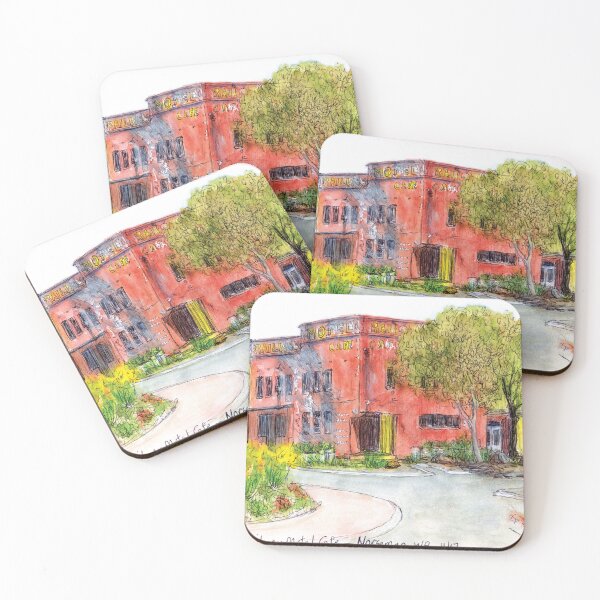 Item preview, Escena australiana - Hotel histórico ferroviario, Norseman, WA, Aus. designed and sold by Anne Huth.