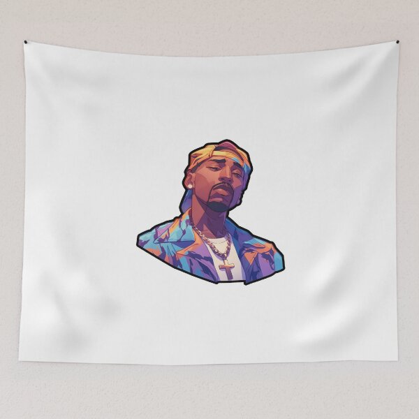 Item preview, 2Pac – West Coast Cartoon Vibe designed and sold by Ragil-Studio.