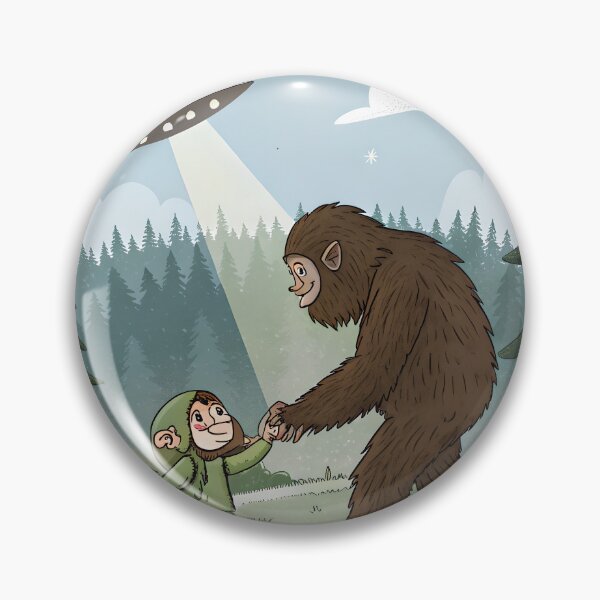 Item preview, Limited Edition Bigfoot & Alien  designed and sold by Nawastyle.