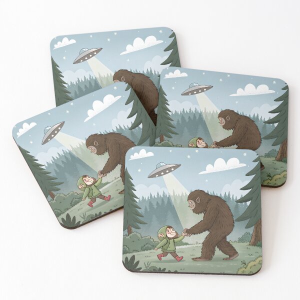 Item preview, Limited Edition Bigfoot & Alien  designed and sold by Nawastyle.
