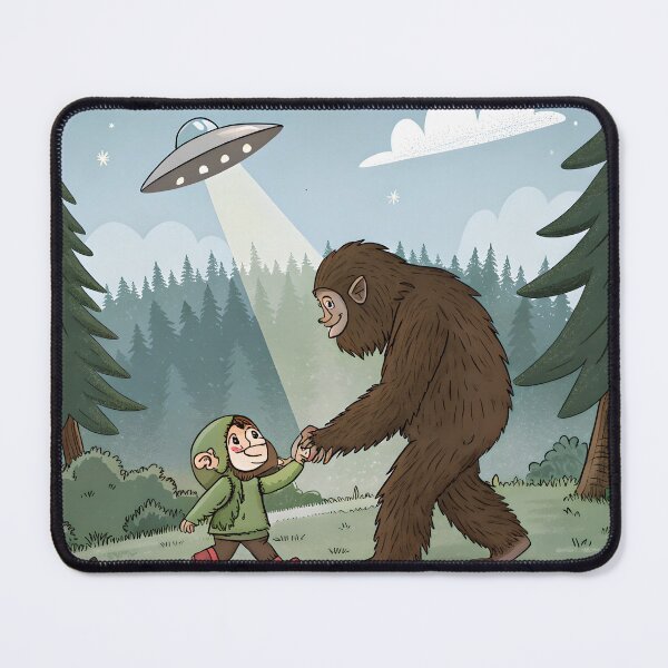 Item preview, Limited Edition Bigfoot & Alien  designed and sold by Nawastyle.