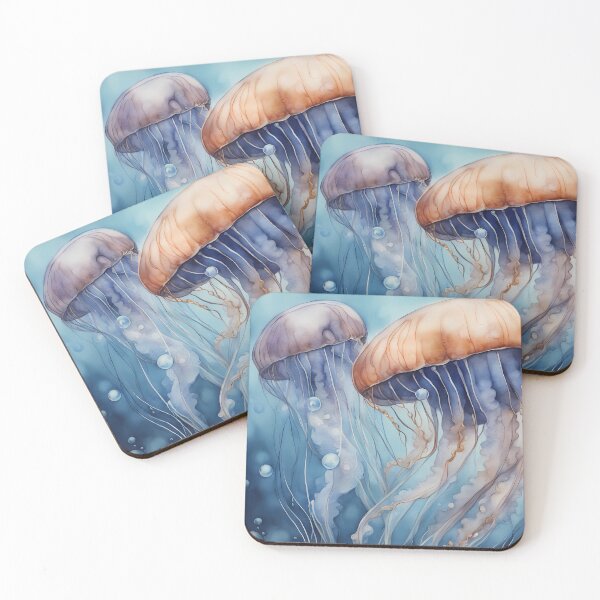 Item preview, Natural Jellyfish in Ocean designed and sold by CalmnessbyChoice.