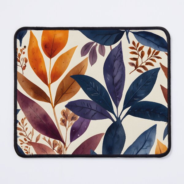 Item preview, Where Leaves Tell Stories, Fall Inspired Minimalist Nature, Watercolor Botanical Seamless Pattern, Modern Boho Autumn Leaves designed and sold by Kintsugi99.