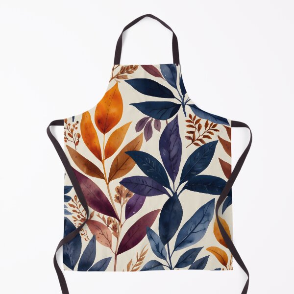 Item preview, Where Leaves Tell Stories, Fall Inspired Minimalist Nature, Watercolor Botanical Seamless Pattern, Modern Boho Autumn Leaves designed and sold by Kintsugi99.