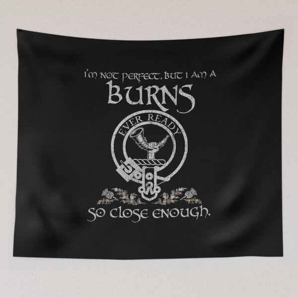 Item preview, Burns 2 clan Scottish surname crest badge motto tartan sporran kilt men women designed and sold by Clan1093.