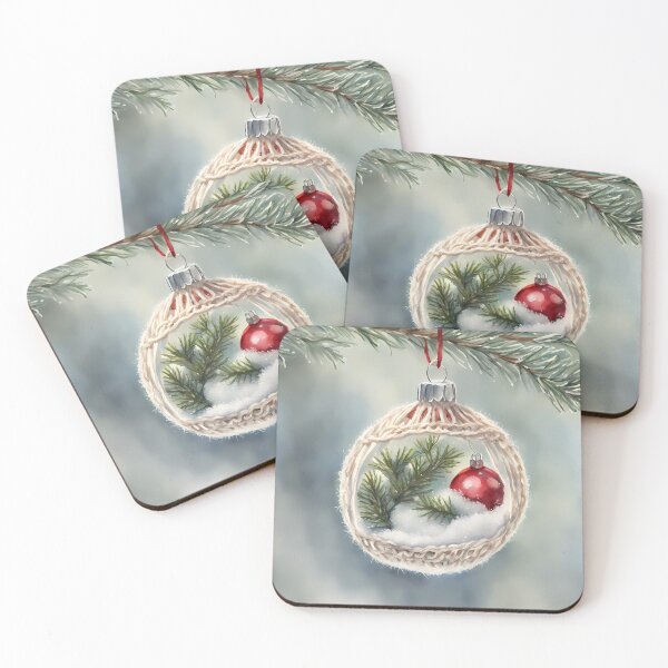 Item preview, Cozy Christmas Bauble designed and sold by CalmnessbyChoice.