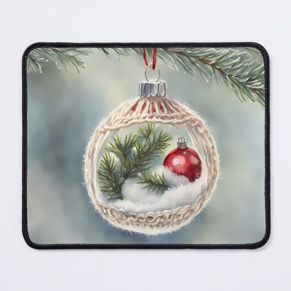 Item preview, Cozy Christmas Bauble designed and sold by CalmnessbyChoice.
