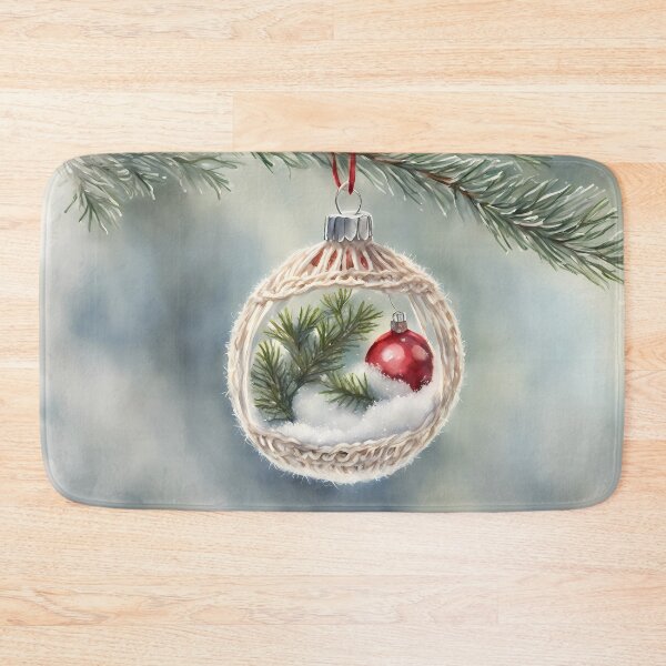 Item preview, Cozy Christmas Bauble designed and sold by CalmnessbyChoice.