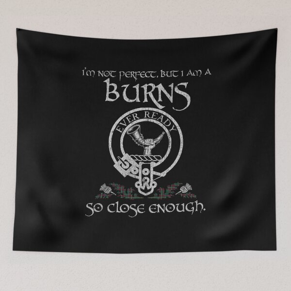 Item preview, Burns Heritage clan Scottish surname crest badge motto tartan sporran kilt men women designed and sold by Clan1093.
