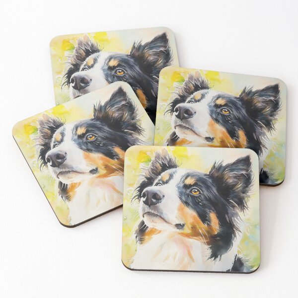 Item preview, Border Collie Portrait designed and sold by laurashawart.
