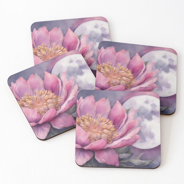 Item preview, Pink Moon Flower designed and sold by CalmnessbyChoice.