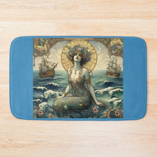Item preview, The nymph Calypso on her island  Odysseus, The Odyssey, Homer, art nouveau designed and sold by CristalleLisa.