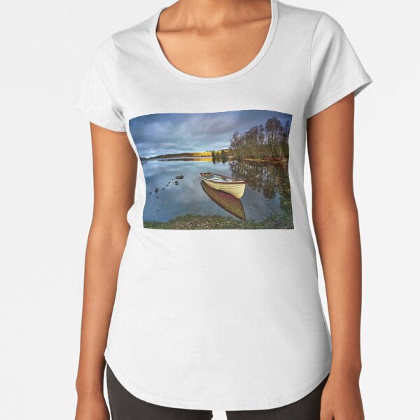 Item preview, The loan boat on Lochan shore designed and sold by Theonebespoke.