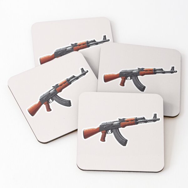 Item preview, AK-47 Tactical Rifle | Military Weapon Sticker designed and sold by airsoft-red.