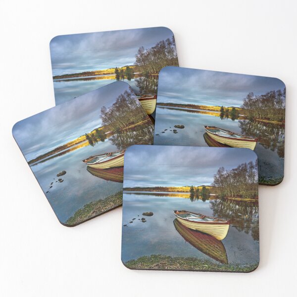 Item preview, The loan boat on Lochan shore designed and sold by Theonebespoke.
