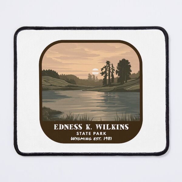 Item preview, Vintage Edness K. Wilkins State Park (Wyoming State Park) designed and sold by RabbitK.