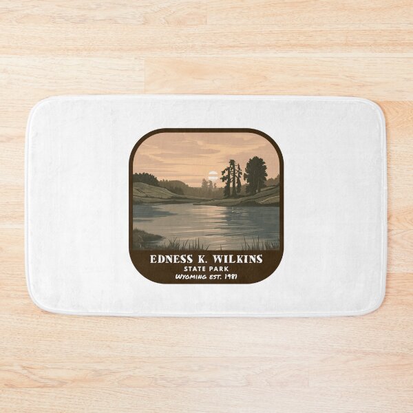 Item preview, Vintage Edness K. Wilkins State Park (Wyoming State Park) designed and sold by RabbitK.