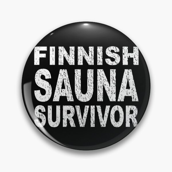 Item preview, FINNISH SAUNA SURVIVOR funny ancient Finnish steam room exotic experience designed and sold by Jt41.
