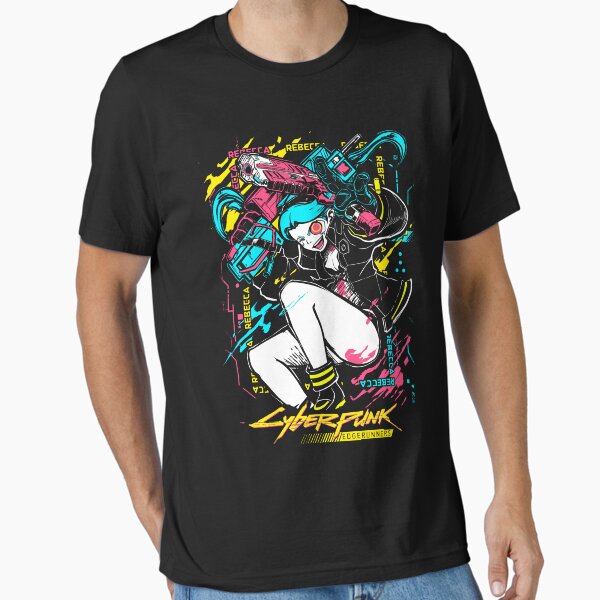 Rebecca Anime Girl Fighting Essential T-Shirt