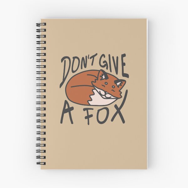Item preview, Don't Give a Fox - Cute Sleeping Fox Pun designed and sold by simple-goose.