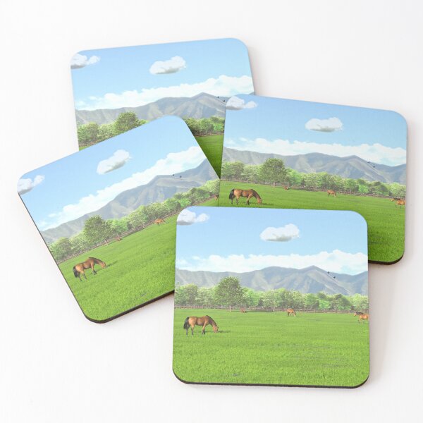 Item preview, In the meadow of the horse designed and sold by Dingo-Digital.
