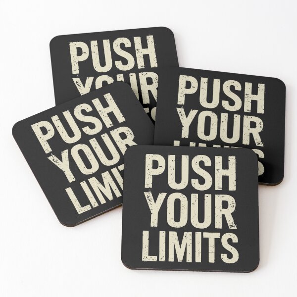 Item preview, Push Your Limits Motivational Gym designed and sold by Taans-Creation.