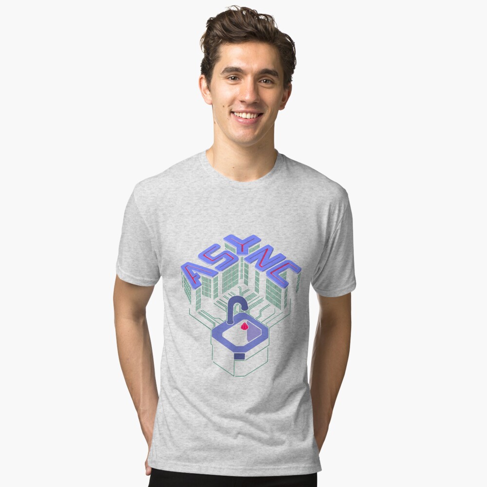 Item preview, Tri-blend T-Shirt designed and sold by Socketry.