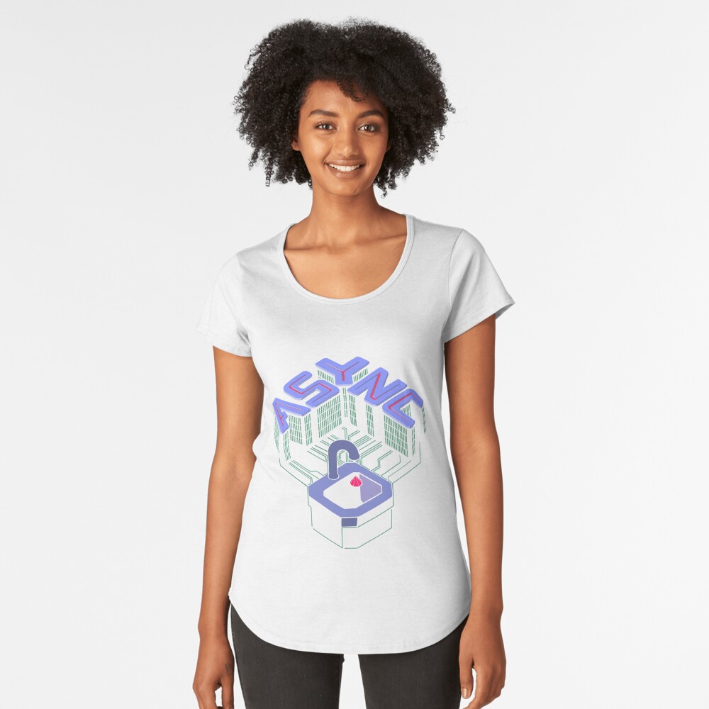 Item preview, Premium Scoop T-Shirt designed and sold by Socketry.