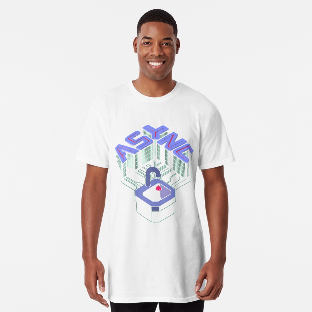 Item preview, Long T-Shirt designed and sold by Socketry.