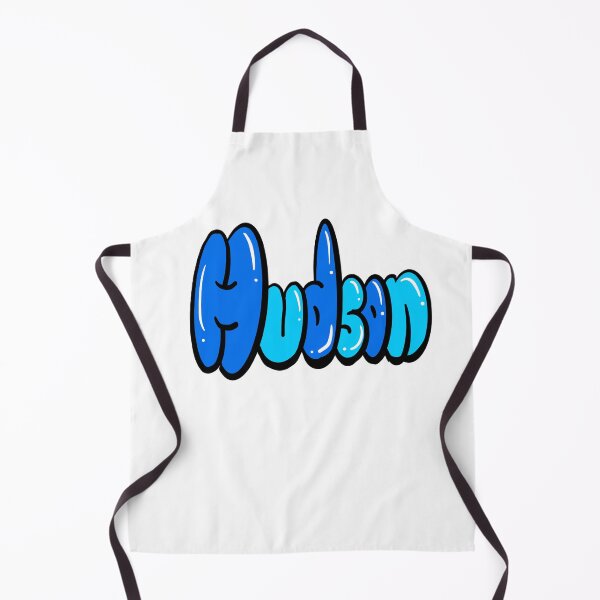 Item preview, Hudson name in blue Top 10 best personalized gifts for boys and men named Hudson designed and sold by Artonmytee.