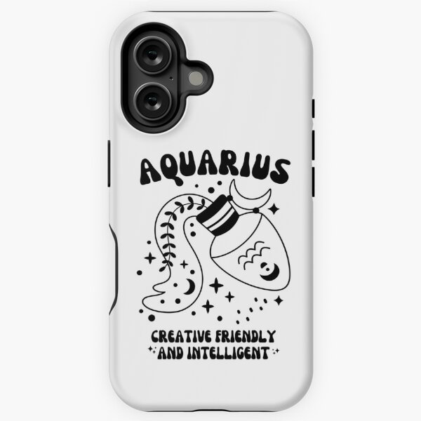 Vista previa del artículo con la obra «Signo del zodiaco Acuario, Vibraciones de Acuario, Signo de aire», diseñado y vendido por GroovyFusion.