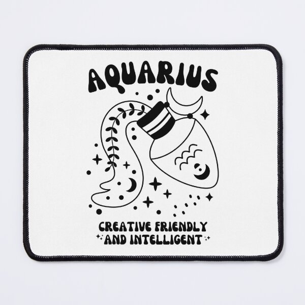 Item preview, Aquarius Zodiac Sign, Aquarius Vibes, Air Sign designed and sold by GroovyFusion.