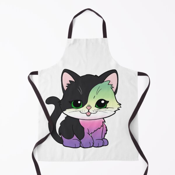 Item preview, Kawaii Genderfae Cat – Genderfae Pride Cute Design designed and sold by Travelslightly.